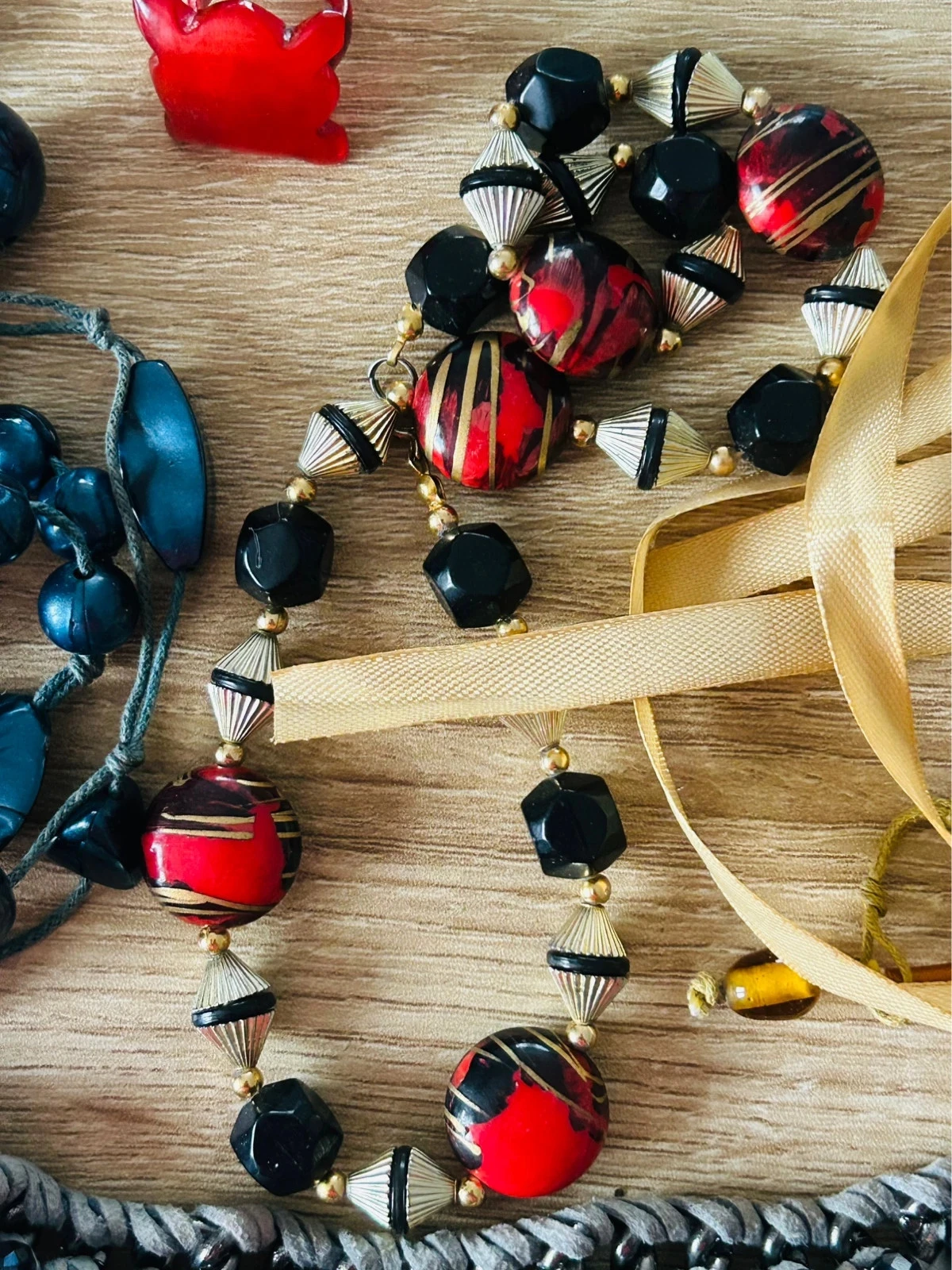 Vintage groot lot oude sieraden voor upcycling – photo 9